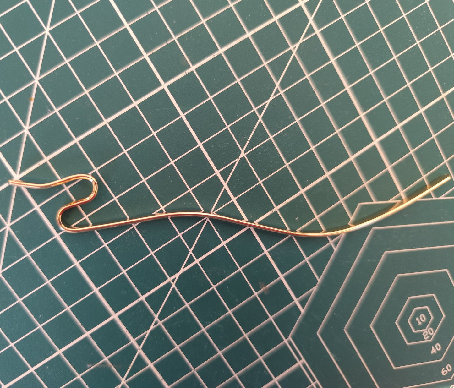 Bastoncino per capelli in metallo a serpente | Forcina fai da te grezza e spilla per chignon moderno | 3 bastoncini per capelli