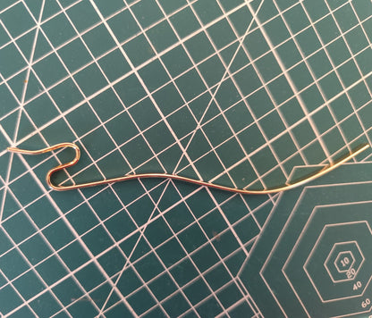 Bastoncino per capelli in metallo a serpente | Forcina fai da te grezza e spilla per chignon moderno | 3 bastoncini per capelli