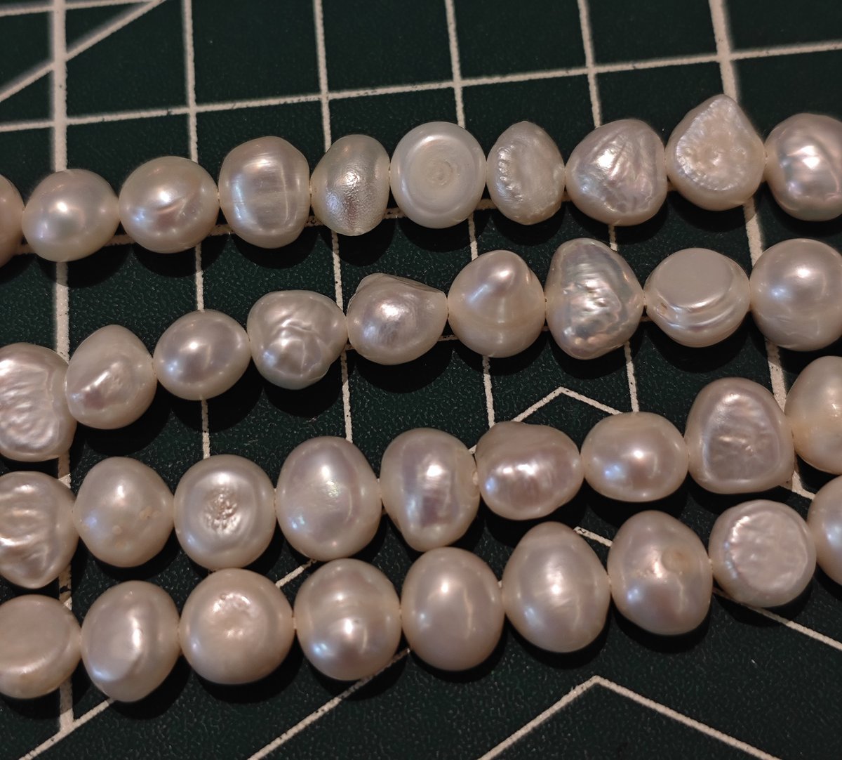 Natural Irregular Freshwater Pearls, 5.5–6.5mm Beads, 34.5cm Strand