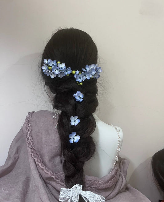 Accessori per capelli floreali in seta di gelso Ronghua fatti a mano per tutti i giorni e per le occasioni speciali