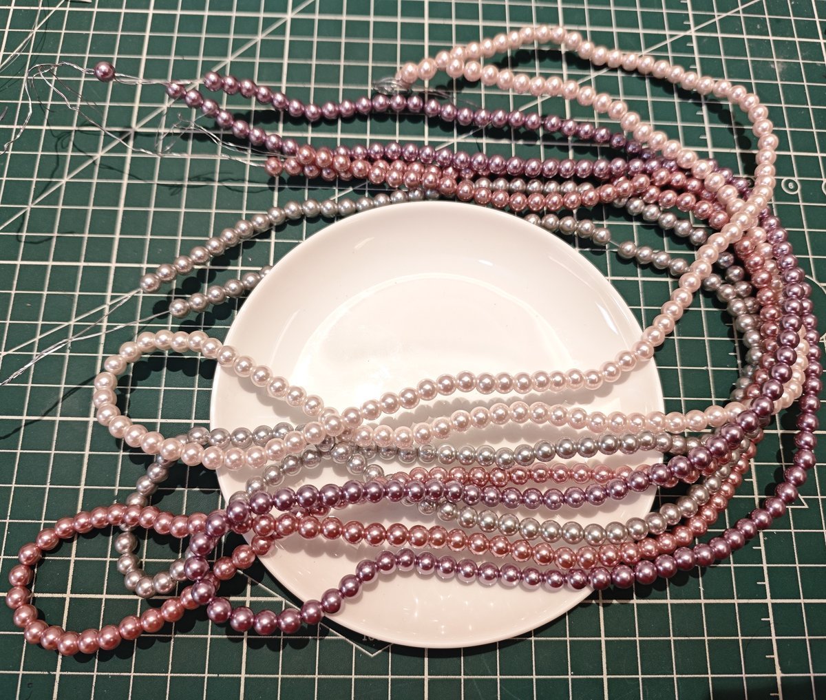 Glass Pearl Beads Strands - Premium Imitation Pearls for DIY Jewelry Making