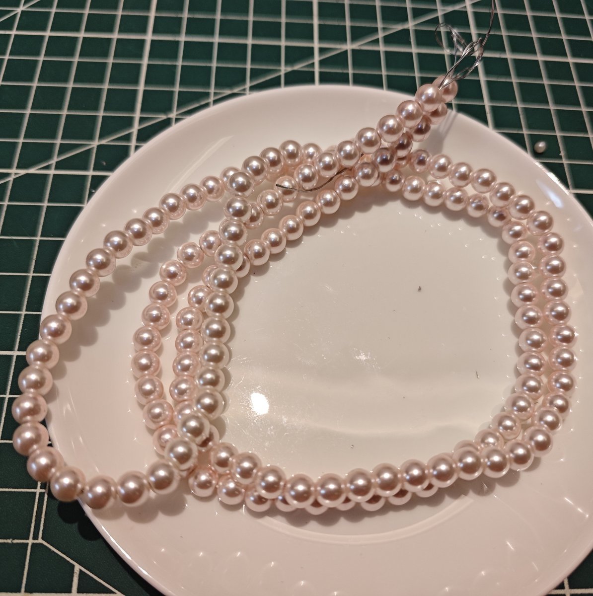 Glass Pearl Beads Strands - Premium Imitation Pearls for DIY Jewelry Making