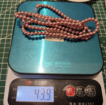Glass Pearl Beads Strands - Premium Imitation Pearls for DIY Jewelry Making